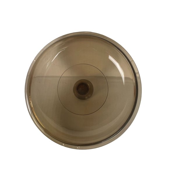 Vintage PYREX Amber Glass Casserole Dish with Lid, V 2.5 C - Picture 2 of 8